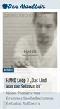 Mobile Screenshot of maulbeerblatt.com